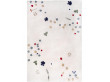 Hand knotted Fleur rug. White 3 sizes