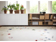 Hand knotted Fleur rug. White 3 sizes