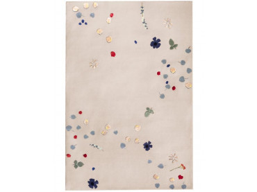 Hand knotted Fleur rug. Beige 3 sizes