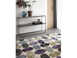 Tapis scandinave sur mesure, noué à la main, modèle Gems Multi