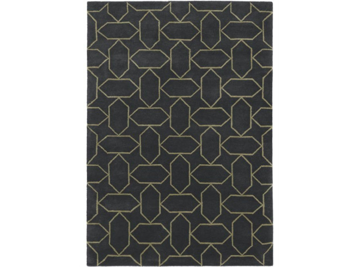 Tapis scandinave sur mesure, noué à la main, modèle Gems Outlined