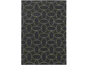 Tapis scandinave sur mesure, noué à la main, modèle Gems Outlined