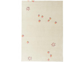 Tapis scandinave  tufté à la main, modèle Rose. 3 tailles