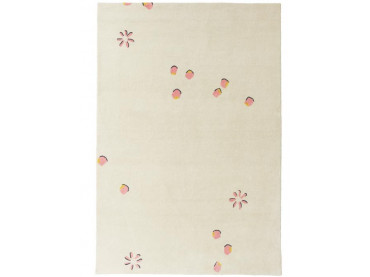 Tapis scandinave  tufté à la main, modèle Rose. 3 tailles