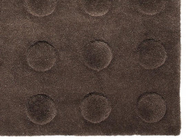 Tapis scandinave  tufté à la main, modèle Convex. 3 tailles