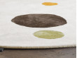 Tapis scandinave rond sur mesure, tufté à la main, modèle  Mr Dottie