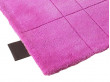Custom hand tufted Kilt square rug. 