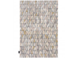 Custom hand tufted Wedge Naturals rug