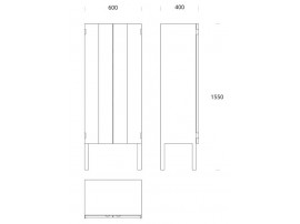 Arkitecture side board KVK3 High