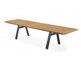 Table de repas scandinave à rallonge Chess Massif GM 3420. 2 tailles. 6 à 14 pers.