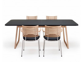 Table de repas scandinave à rallonge Nano GM 3640. 4 à 22 personnes 