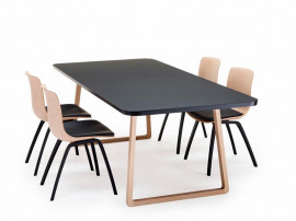 Table de repas scandinave à rallonge Nano GM 3640. 4 à 22 personnes 