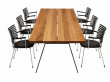 Table de repas scandinave à rallonge Plank GM 3200. 4 tailles