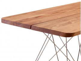 Table de repas scandinave à rallonge Plank de Luxe GM 3300. 4 tailles