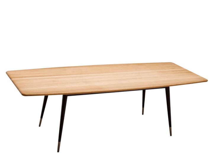 Table de repas scandinave à rallonge Point Tonneau GM 9900. 2 tailles