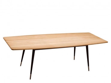 Table de repas scandinave à rallonge Point Tonneau GM 9900. 2 tailles