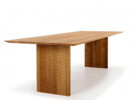 Table de repas scandinave Straight GM 3500 à rallonge. 5 tailles 