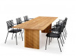 Table de repas scandinave Straight GM 3500 à rallonge. 5 tailles 