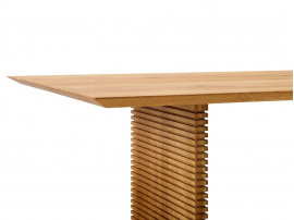 Table de repas scandinave Straight GM 3500 à rallonge. 5 tailles 