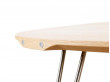 Shark round coffee table AK 1850. Ø 70 cm ou 100 cm,solid wood or Coribn