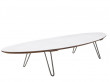 Table basse scandinave olave Shark AK 1880, Massif ou Corian. 