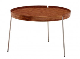 Table basse scandinave ronde Tray AK 710. 3 tailles