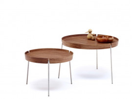 Table basse scandinave ronde Tray AK 710. 3 tailles