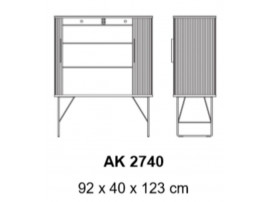 Cabinet scandinave Lloyd AK 2740