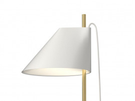 Yuh floor lamp . Brass/marble