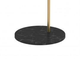 Yuh floor lamp . Brass/marble
