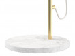 Yuh table lamp or desk lamp. Brass/marble