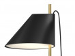 Yuh wall lamp . Brass/Black