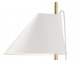 Yuh wall lamp . Brass/Whaite