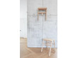 Tabouret scandinave pliant, Angle. Chêne