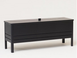 A Line Storage Bench, Oak