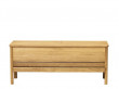 A Line Storage Bench, Oak