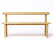 Banc scandinave Position 155. Chêne 