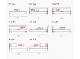 Scandinavian modular sofa model Niu. 