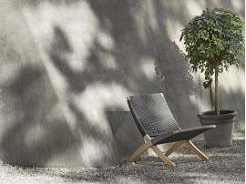 Mid-Century  modern scandinavian lounge chair by Morten Gøttler. Outdoor New product