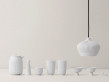 Tsé pendant lamp in porcelain