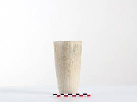 Scandinavian ceramics. Little fluted vase.