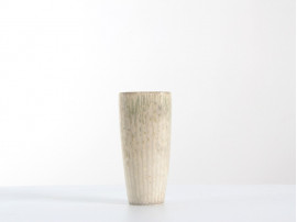 Scandinavian ceramics. Little fluted vase.