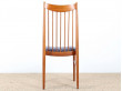 Set of 4 teak chairs model 422