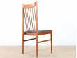 Set of 4 teak chairs model 422