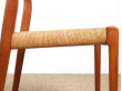 Suite de 6 chaises scandinaves en teck model 71