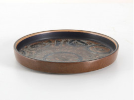 Scandinavian stoneware. Dish Baca by Royal Copenhagen. 