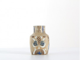Scandinavian ceramics. Owl vase by Royal Copenhagen. 