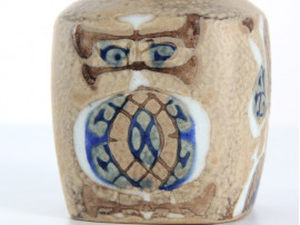 Scandinavian ceramics. Owl vase by Royal Copenhagen. 