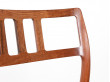 Pair of Scandinavian rosewood chairs. Model 79. 