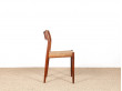 Pair of Scandinavian rosewood chairs. Model 79. 